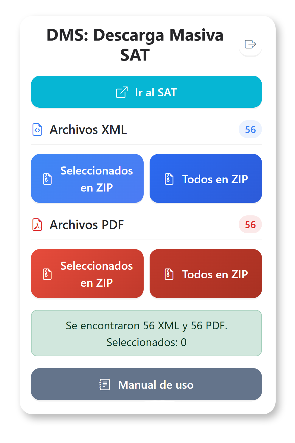 DMS App Screenshot